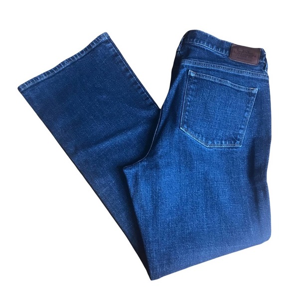 LRL LAUREN JEANS CO Ralph Lauren Classic Bootcut Dark Denim Jeans, 37 X 30 - Picture 5 of 9